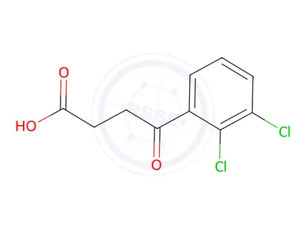 Chemical structure of 3-(2,3-Dichlorobenzoyl)-propionic Acid