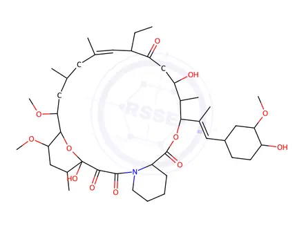Chemical structure of Tacrolimus Related Compound A