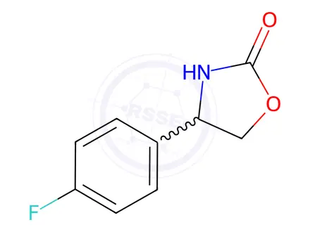 Chemical structure of 4-(4-Fluorophenyl)oxazolidin-2-one