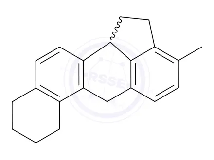 Chemical structure of 1,2,6,7,8,9,10,12b-Octahydro-3-methylbenz[j]aceanthrylene
