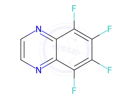 Chemical structure of Quinoxaline, 5,6,7,8-tetrafluoro-