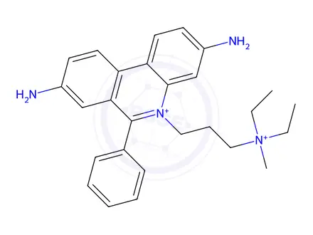 Chemical structure of Propidium