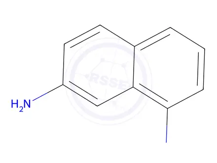 Chemical structure of 1,7-Diaminonaphthalene