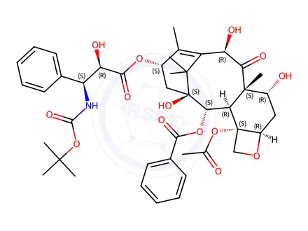 Chemical structure of Docetaxel EP Impurity C