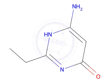 Chemical structure of 6-Amino-2-ethylpyrimidin-4(1H)-one