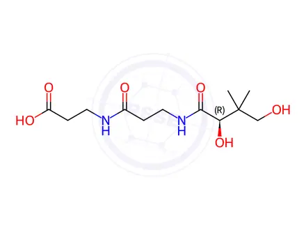 Chemical structure of Calcium Pantothenate-Impurity E