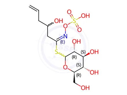 Chemical structure of Gluconapoleiferin