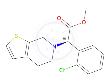 Chemical structure of Clopidogrel Impurity 155