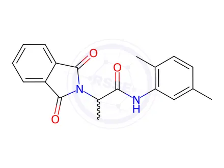 Chemical structure of N-(2,5-Dimethylphenyl)-2-(1,3-dioxoisoindolin-2-yl)propanamide