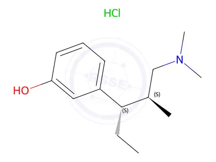 Chemical structure of Tapentadol Hydrochloride Impurity 1 (Tapentadol Hydrochloride EP Impurity A Hydrochloride)