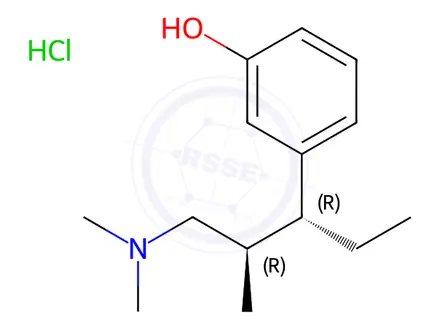 Chemical structure of Tapentadol hydrochloride(Y0002120)