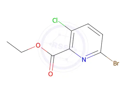 Chemical structure of Ethyl 6-bromo-3-chloropicolinate