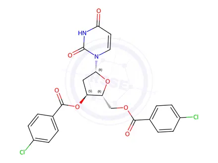 Chemical structure of Trifluridine Impurity 56