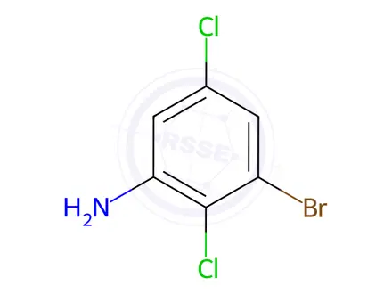 Chemical structure of 3-Bromo-2,5-dichloroaniline