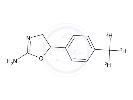 Chemical structure of 4’-Methyl-d3 Aminorex (1.0mg/ml in Acetonitrile)