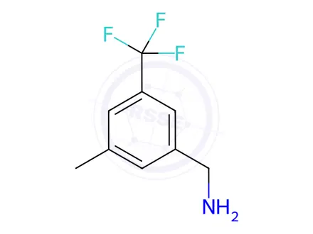 Chemical structure of 3-Methyl-5-(trifluoromethyl)benzylamine