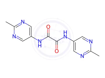 Chemical structure of N1,N1-Bis(2-methylpyrimidin-5-yl)oxalamide