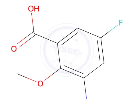 Chemical structure of 3-aMino-5-fluoro-2-Methoxybenzoic acid