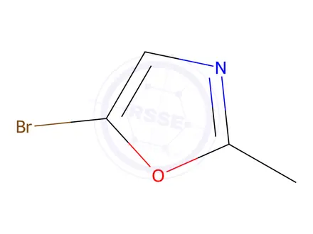 Chemical structure of 5-bromo-2-methyl-1,3-oxazole