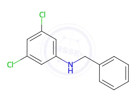 Chemical structure of N-Benzyl-3,5-dichloroaniline