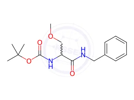 Chemical structure of (1-Benzylcarbamoyl-2-methoxy-ethyl)-carbamic Acid tert-Butyl Ester