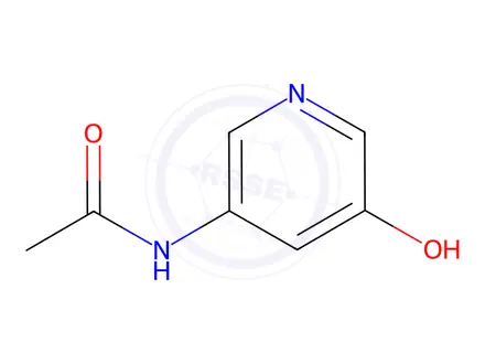 Chemical structure of N-(5-Hydroxypyridin-3-yl)acetamide