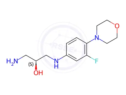 Chemical structure of Linezolid Impurity 171