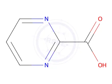 Chemical structure of Pyrimidine-2-Carboxylic Acid