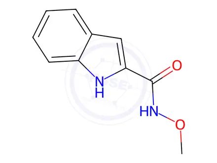 Chemical structure of N-methoxy-1H-indole-2-carboxamide