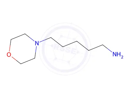 Chemical structure of 5-Morpholinopentan-1-amine
