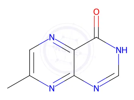 Chemical structure of 7-Methyl-4(1H)-pteridinone