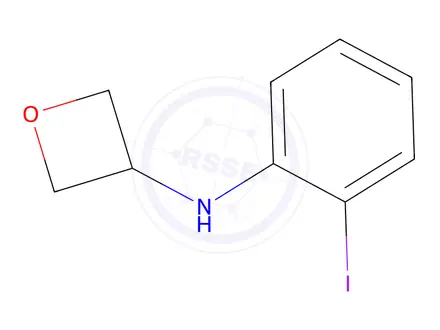Chemical structure of n-(2-Iodophenyl)oxetan-3-amine