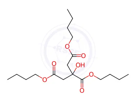 Chemical structure of Tributyl Acetylcitrate Impurity 1 (Tributyl Acetylcitrate EP Impurity A)