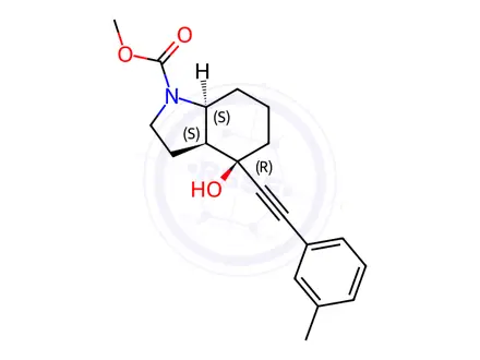 Chemical structure of Mavoglurant Impurity 1