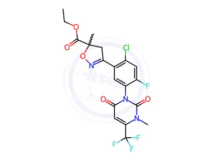 Chemical structure of Isoxafenacil