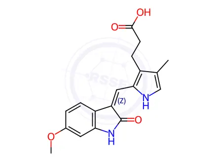 Chemical structure of Orantinib Impurity 49