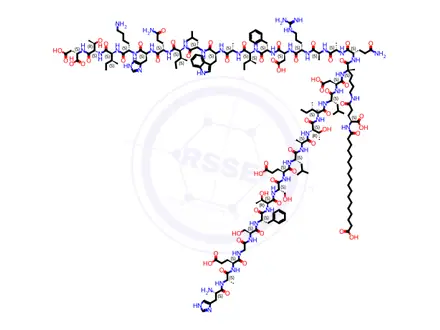 Chemical structure of Dapiglutide