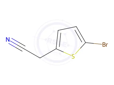 Chemical structure of 2-(5-Bromothiophen-2-yl)acetonitrile