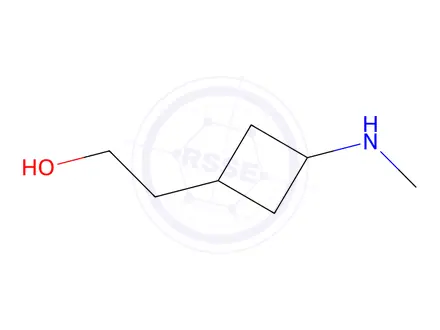 Chemical structure of 2-(3-(Methylamino)cyclobutyl)ethan-1-ol