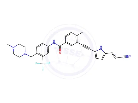 Chemical structure of Ponatinib Impurity 43 (E-Isomer)