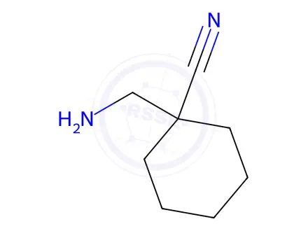 Chemical structure of 1-(Aminomethyl)cyclohexane-1-carbonitrile