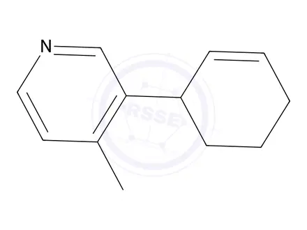 Chemical structure of 3-(2-Cyclohexenyl)-4-methylpyridine