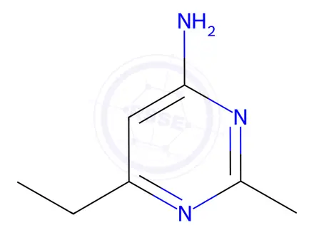 Chemical structure of 6-Ethyl-2-methylpyrimidin-4-amine
