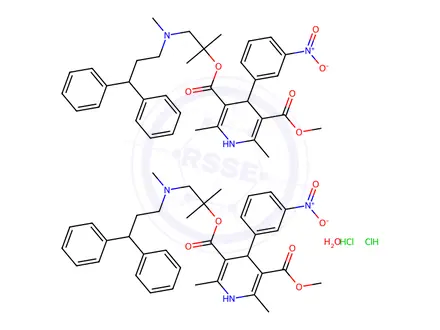 Chemical structure of Lercanidipine hydrochloride hemihydrateQ: What is Lercanidipine hydrochloride hemihydrate Q: What is the CAS Number of Lercanidipine hydrochloride hemihydrate