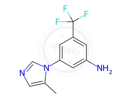 Chemical structure of Nilotinib Impurity 119