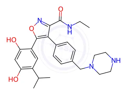 Chemical structure of Luminespib Impurity 16