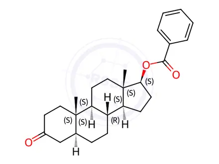 Chemical structure of Testosterone Impurity 156
