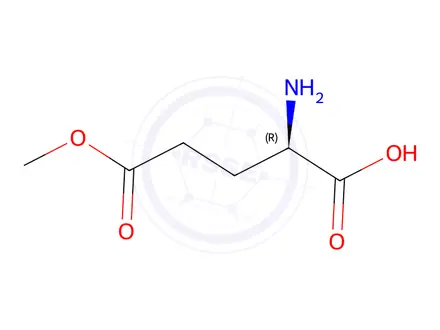 Chemical structure of D-Glutamic Acid 5-Methyl Ester