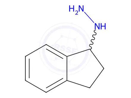 Chemical structure of Indan-1-yl-hydrazine