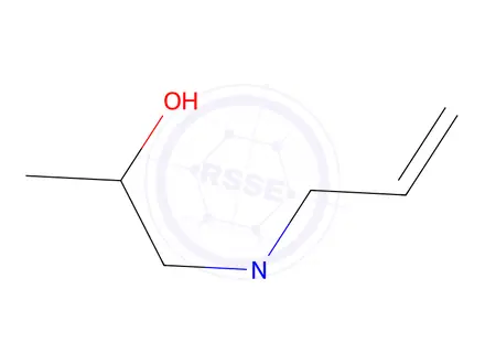 Chemical structure of 2-Propanol,1-(methyl-2-propenylamino)-(9CI)